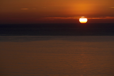 Atardecer sobre el mar Cantábrico. Foto 6.