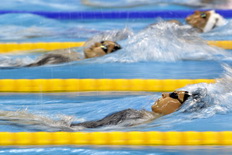 Rio 2016 Nadadoras de 400 metros estilos.